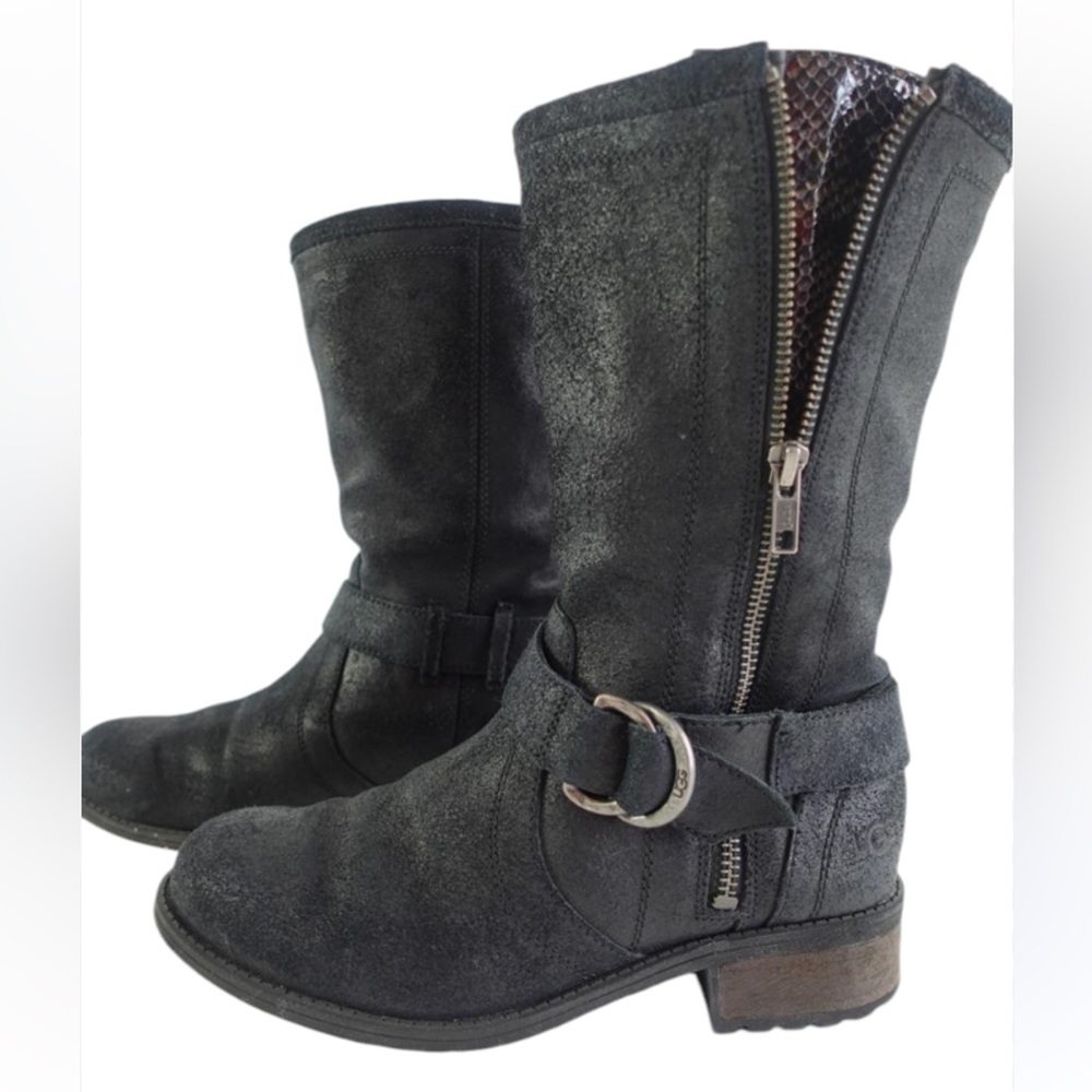 EUC* UGG Silva Moto Boots sz 7.5